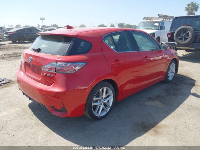JTHKD5BH8G2266117 Lexus Ct 200h Hybrid