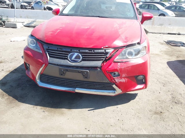 JTHKD5BH8G2266117 Lexus Ct 200h Hybrid