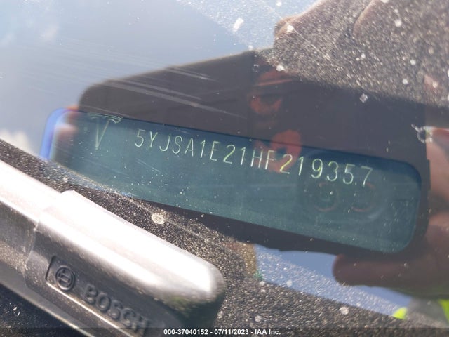 5YJSA1E21HF219357 Tesla Model S 100d/90d/75d/60d/p100d