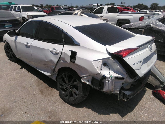 2020 HONDA CIVIC SEDAN SPORT VIN: 2HGFC2F80LH557339