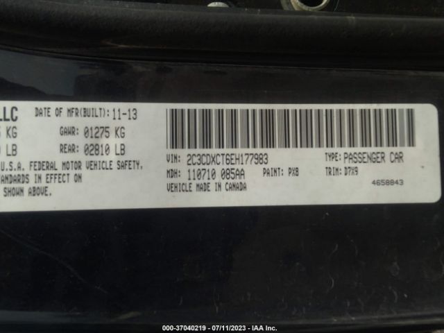 2C3CDXCT6EH177983 Dodge Charger Rt