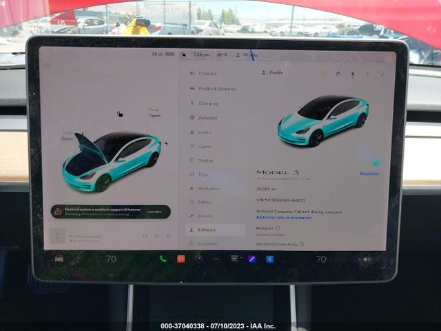 Tesla Model 3 Range 2019 5YJ3E1EA2KF464031 Image 13
