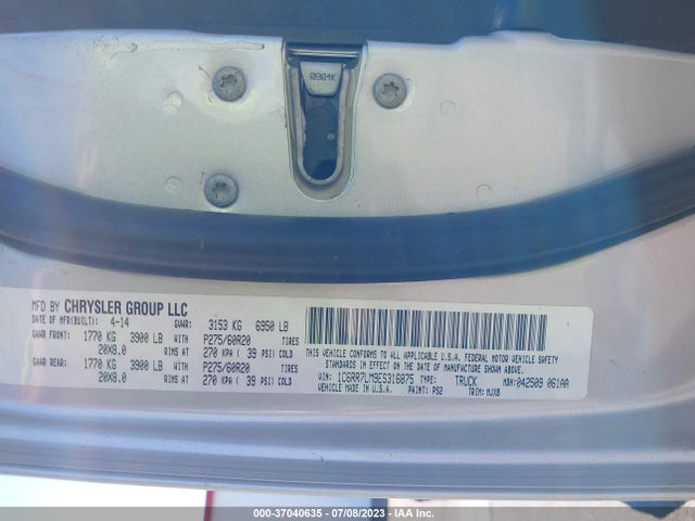 1C6RR7LM9ES316875 RAM 1500 Big Horn