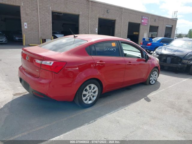 KNADM4A37F6526134 KIA RIO LX