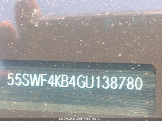 55SWF4KB4GU138780 Mercedes-Benz C-class C 300