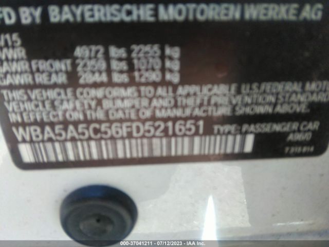WBA5A5C56FD521651 BMW 5 Series 528i