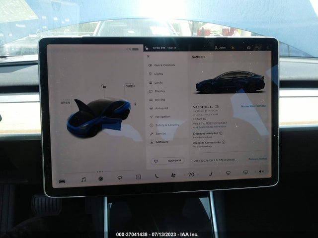 Tesla Model 3 Long Range 2018 5YJ3E1EB1JF105387 Image 18