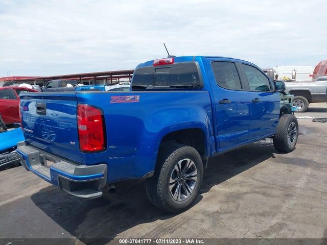 37041777 :رقم المزاد ، 1GCGSDEN0N1238260 vin ، 2022 Chevrolet Colorado 2wd Z71 مزاد بيع