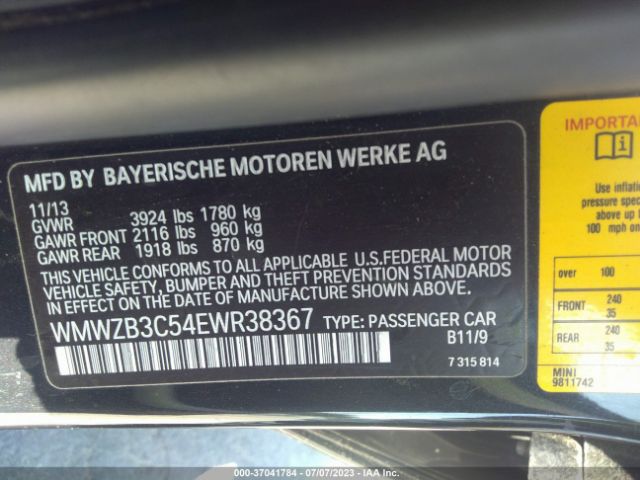 WMWZB3C54EWR38367 Mini COOPER COUNTRYMAN