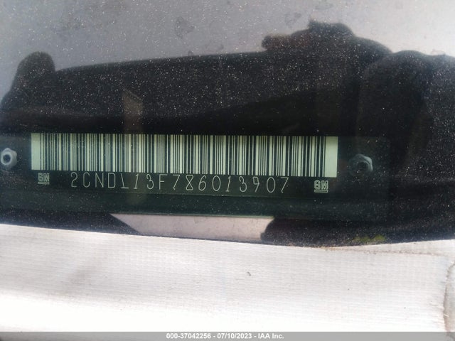 2008 CHEVROLET EQUINOX LS VIN: 2CNDL13F786013907