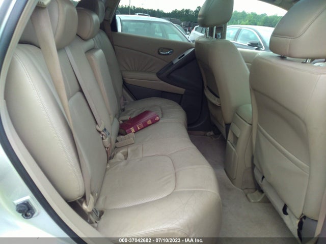 2009 NISSAN MURANO SL VIN: JN8AZ18W99W111055