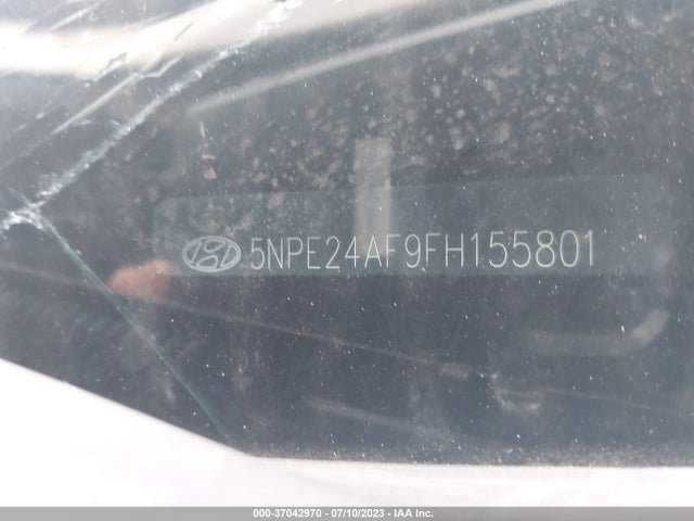 2015 HYUNDAI SONATA 2.4L SE VIN: 5NPE24AF9FH155801