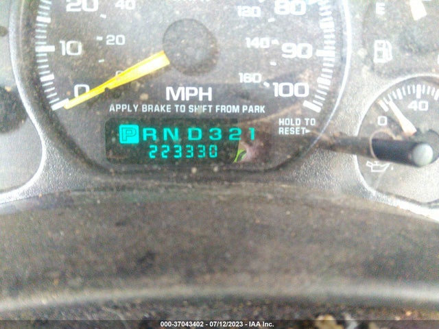 2001 CHEVROLET SILVERADO 1500 LS VIN: 1GCEK19T61Z224244