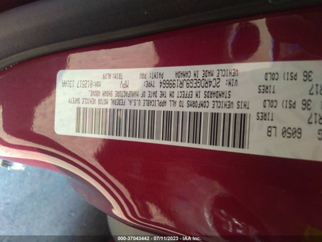 2C4RDGEG9JR199664 Dodge Grand Caravan Gt