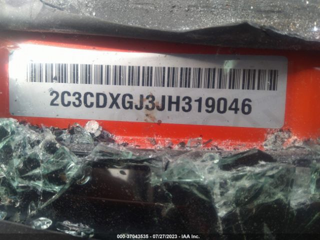 2C3CDXGJ3JH319046 Dodge Charger R/t Scat Pack
