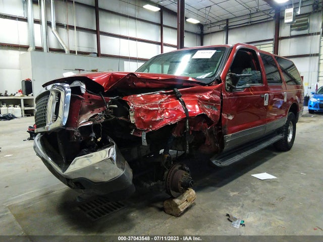 2001 FORD EXCURSION XLT VIN: 1FMSU41F31EB99097