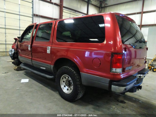 2001 FORD EXCURSION XLT VIN: 1FMSU41F31EB99097