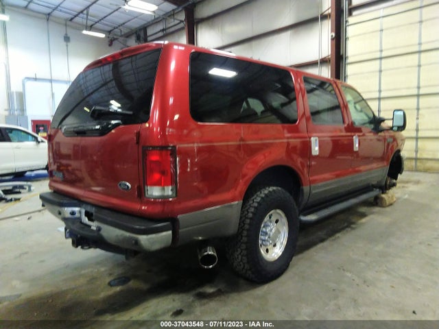 2001 FORD EXCURSION XLT VIN: 1FMSU41F31EB99097