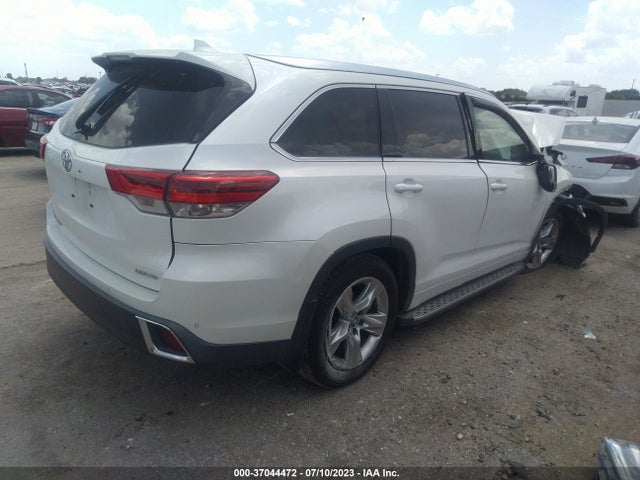 Toyota Highlander Limited 2017 5TDYZRFH4HS231700 Image 4