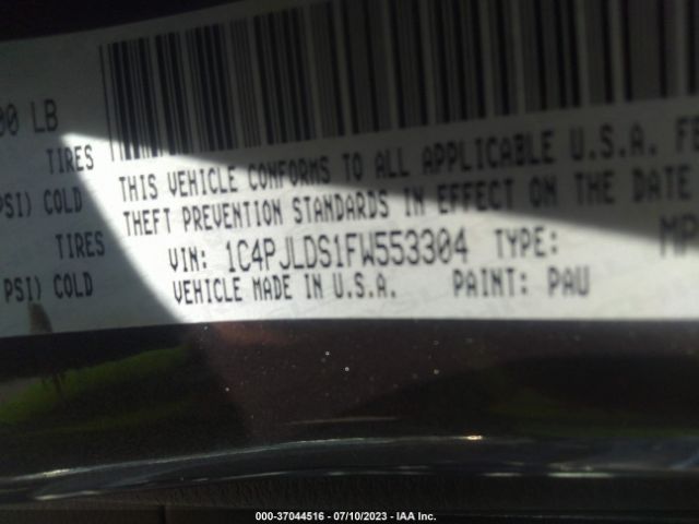 1C4PJLDS1FW553304 Jeep Cherokee Limited