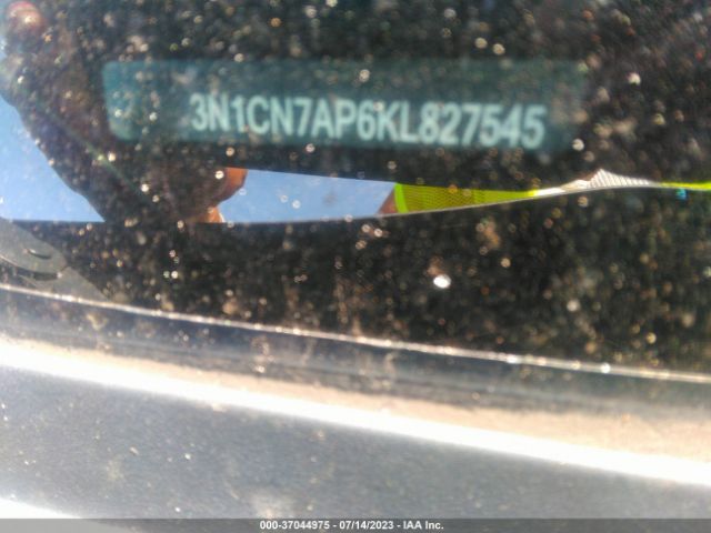 3N1CN7AP6KL827545 Nissan Versa Sedan S