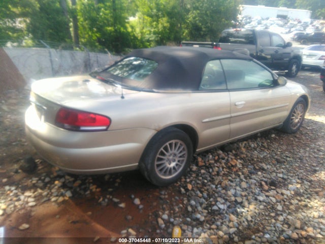 2006 CHRYSLER SEBRING CONV TOURING VIN: 1C3EL55R46N135886