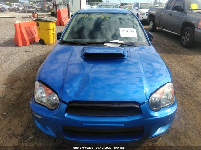 2004 SUBARU IMPREZA SEDAN WRX VIN: JF1GD29634G501702