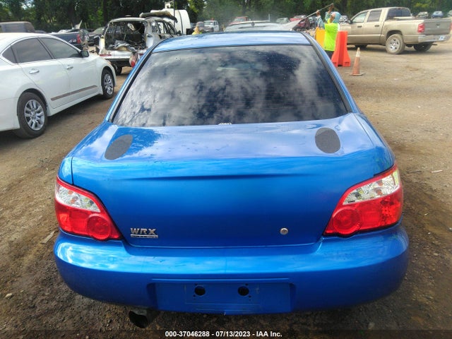 2004 SUBARU IMPREZA SEDAN WRX VIN: JF1GD29634G501702