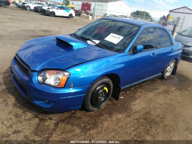 2004 SUBARU IMPREZA SEDAN WRX VIN: JF1GD29634G501702