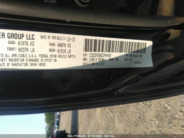 1C3CDFEBXED704452 Dodge DART GT
