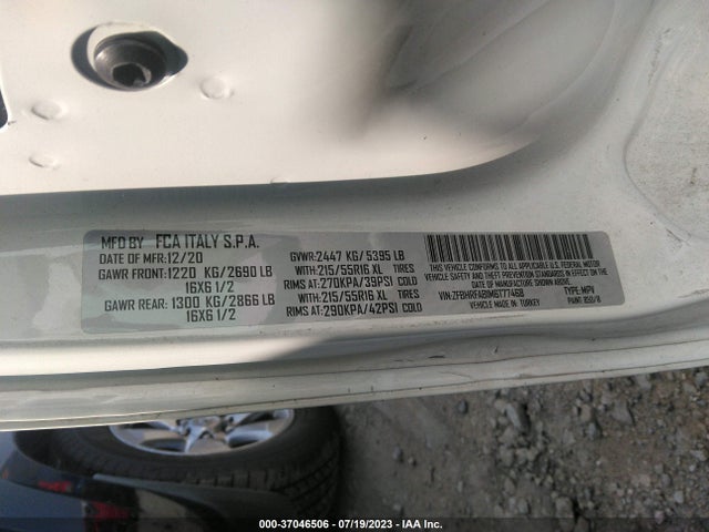 ZFBHRFAB1M6T77468 RAM Promaster City Tradesman