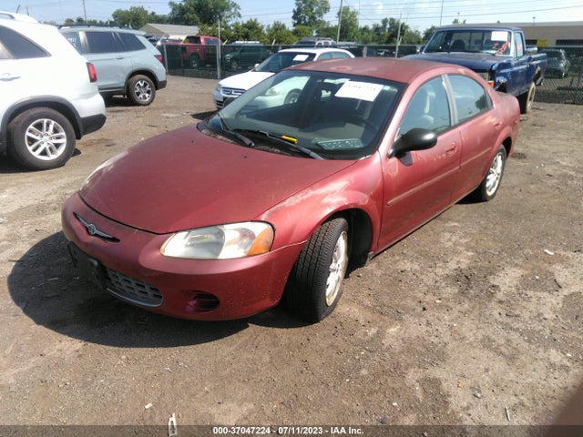 2002 CHRYSLER SEBRING LX VIN: 1C3EL46X62N298007