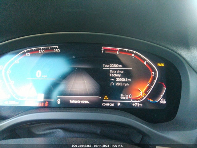 BMW X3  Xdrive30i 2021 5UXTY5C02M9E65753 Image 7