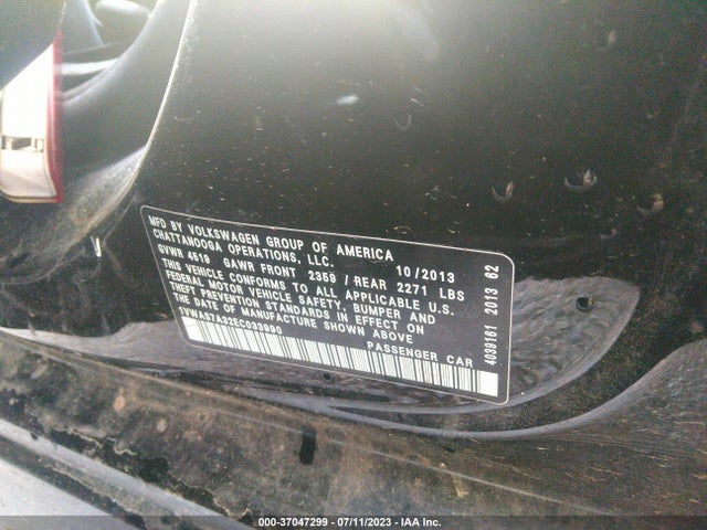 2014 VOLKSWAGEN PASSAT WOLFSBURG ED VIN: 1VWAS7A32EC033990