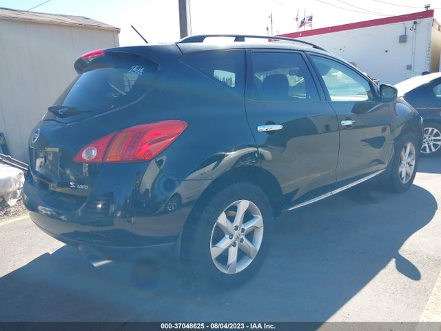 2009 NISSAN MURANO S VIN: JN8AZ18W59W144831