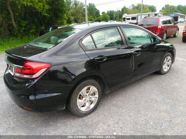 Honda Civic Sedan Lx 2014 2HGFB2F56EH515317 Image 4