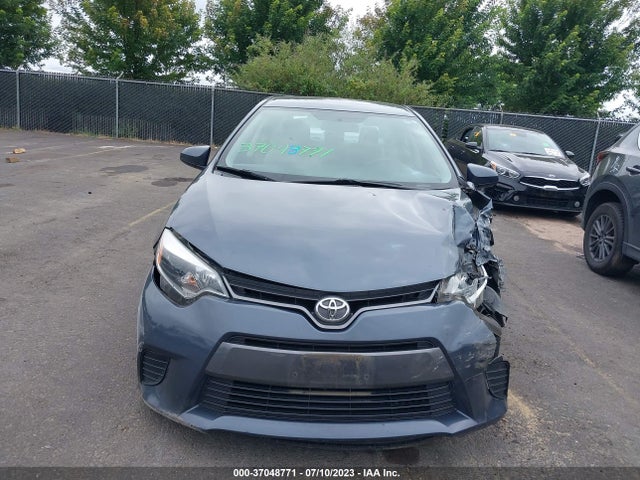 2016 TOYOTA COROLLA L/LE/S/S PLUS/LE PLUS VIN: 2T1BURHE2GC630314
