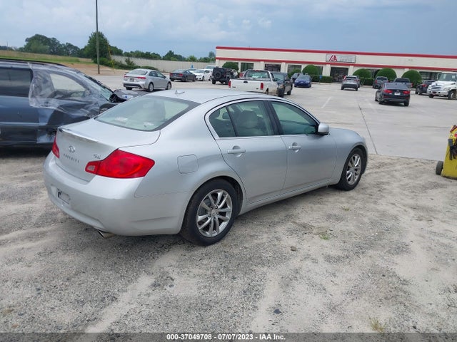 2008 INFINITI G35 SEDAN JOURNEY VIN: JNKBV61E58M216081