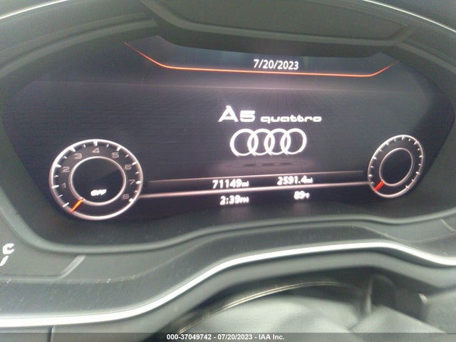 WAUENCF5XJA008174 Audi A5 Sportback Premium Plus