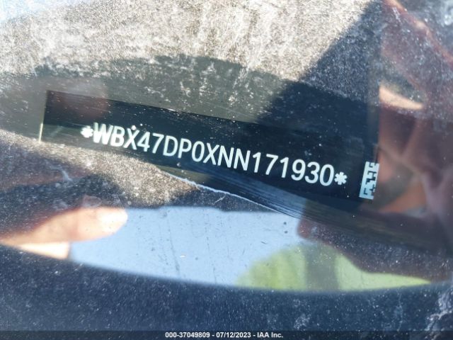 WBX47DP0XNN171930 BMW X3 Sdrive30i
