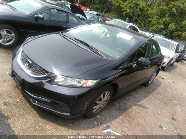 Honda Civic Sedan Lx 2014 2HGFB2F50EH503647 Image 2