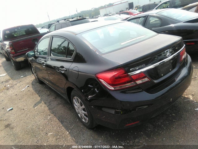 Honda Civic Sedan Lx 2014 2HGFB2F50EH503647 Image 3