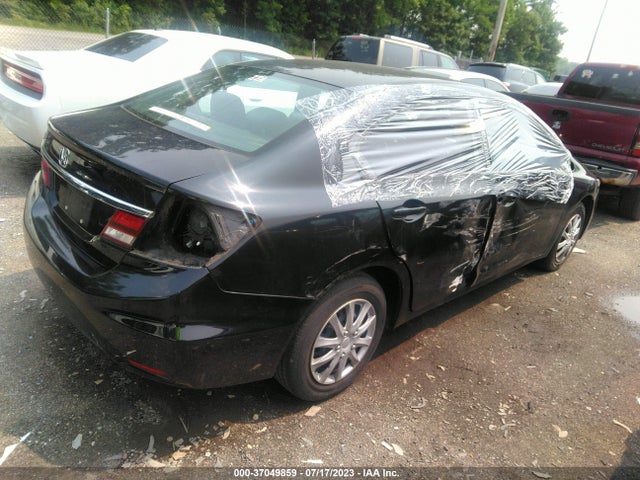 Honda Civic Sedan Lx 2014 2HGFB2F50EH503647 Image 4