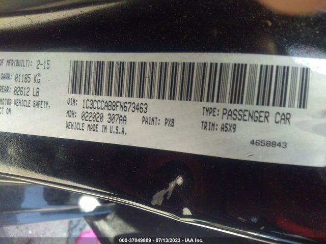 1C3CCCAB8FN673463 Chrysler 200 Limited