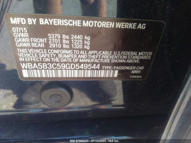 WBA5B3C59GD549544 BMW 5 Series 535i Xdrive