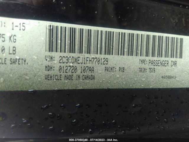 2C3CDXEJ1FH770129 Dodge Charger Srt 392