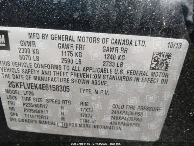 2GKFLVEK4E6158305 GMC Terrain Sle