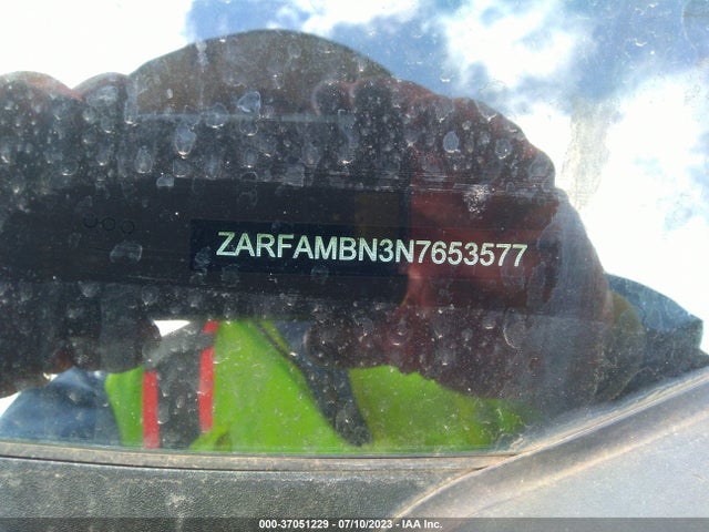 2022 Alfa Romeo Giulia, VIN: ZARFAMBN3N7653577