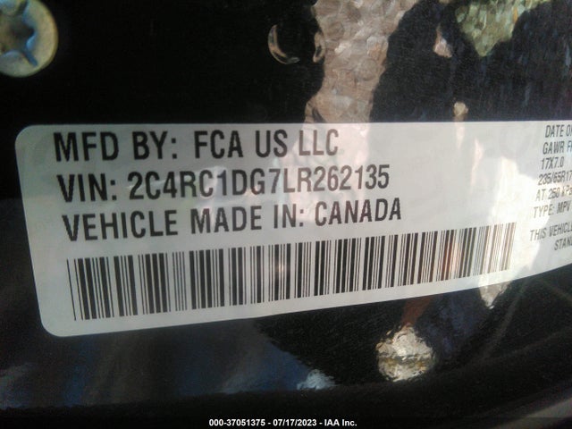 Chrysler Voyager Lxi 2020 2C4RC1DG7LR262135 Image 9