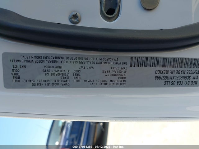 3C6UR5FLXMG657998 RAM 2500 Laramie